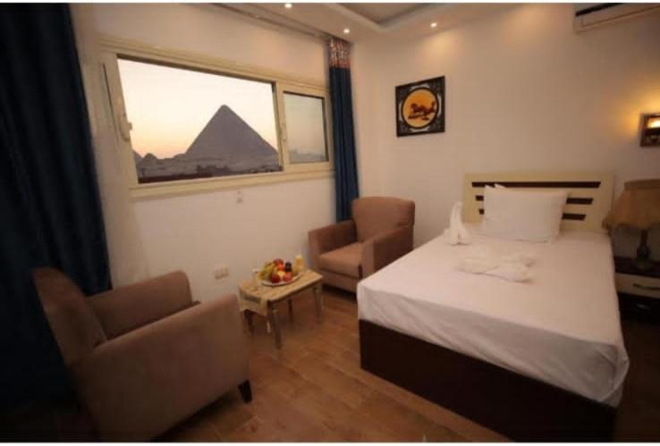 Hotel Pyramid View Gh Kafret el-Gabal Exteriér fotografie