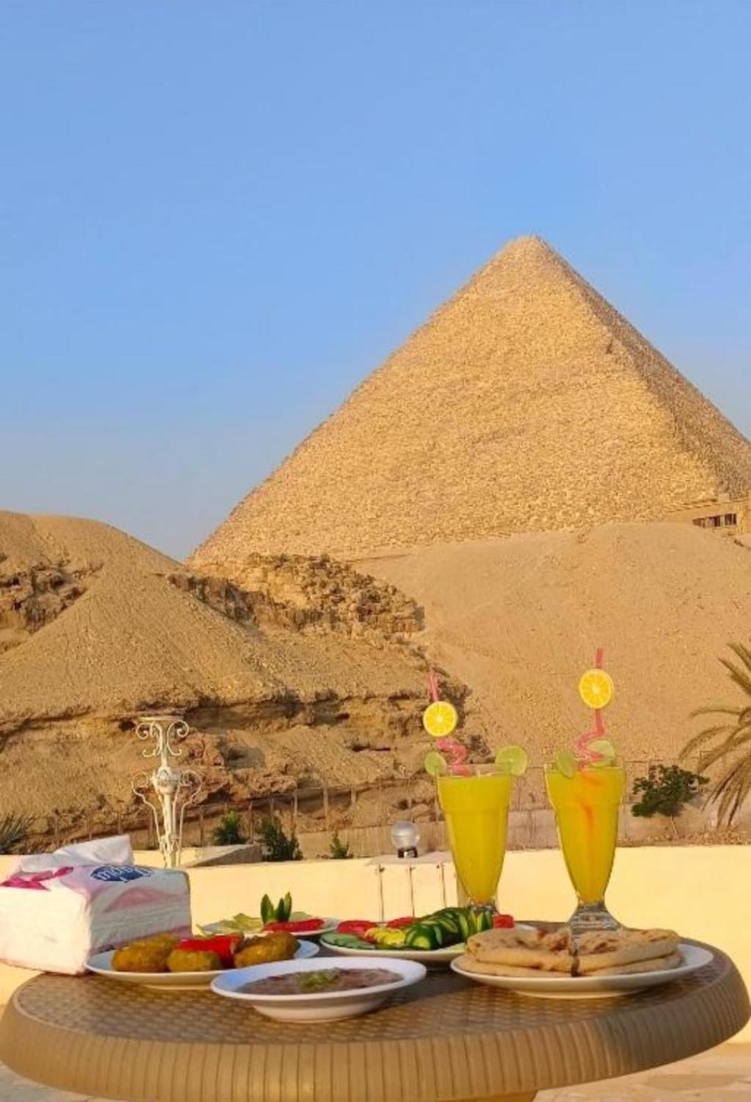Hotel Pyramid View Gh Kafret el-Gabal Exteriér fotografie